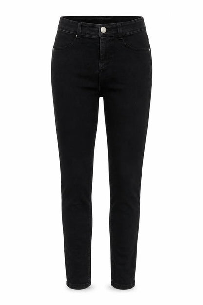 Womens UK Size 8 Dorothy Perkins Regular Fit Tapered Grey Jeans