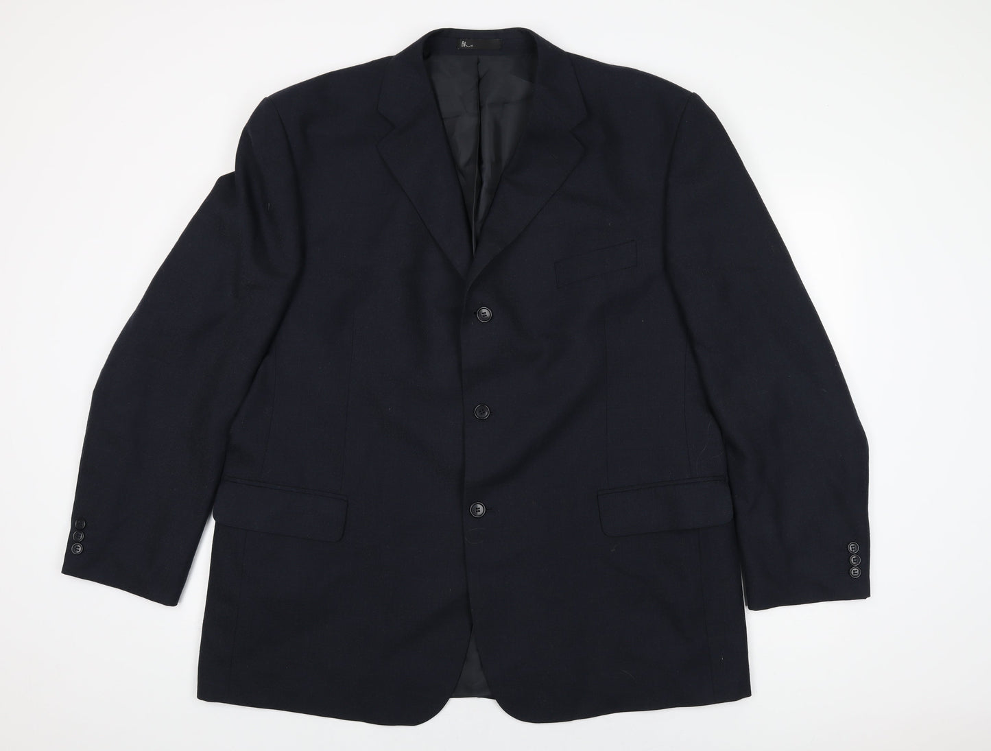 Mens UK Size 48 BHS Regular Blue Suit Jacket
