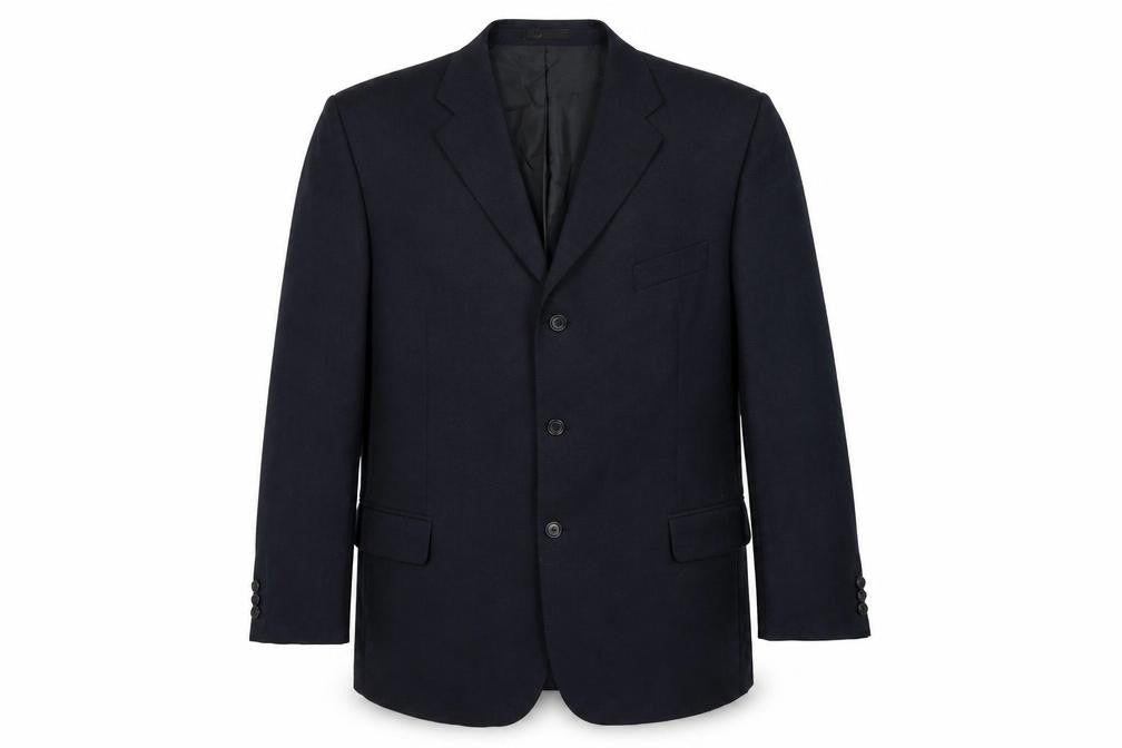 Mens UK Size 48 BHS Regular Blue Suit Jacket
