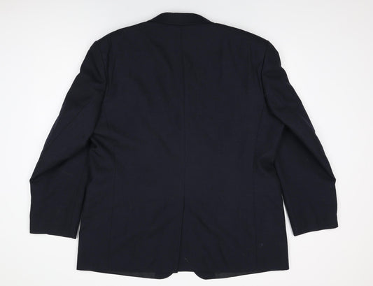 Mens UK Size 48 BHS Regular Blue Suit Jacket