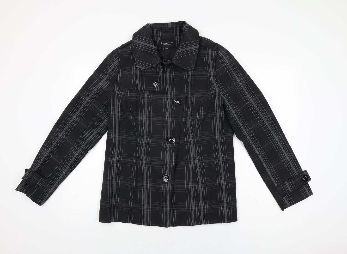 Womens UK Size 14 Debenhams Black Jacket