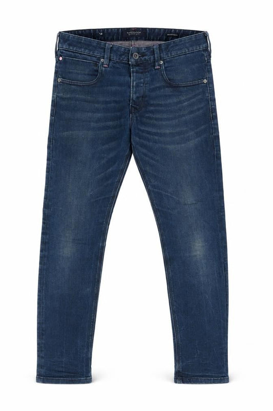 Womens UK Size 32 in Scotch & Soda Regular Fit Skinny Blue Jeans