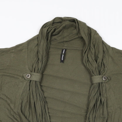 Womens UK Size 12 Marks and Spencer Green Cardigan Jumper