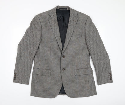 Mens UK Size 40 Marks and Spencer Regular Grey Suit Jacket