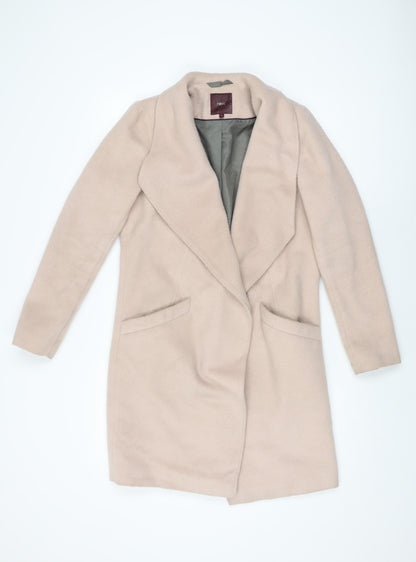 Womens UK Size 8 NEXT Pink Overcoat
