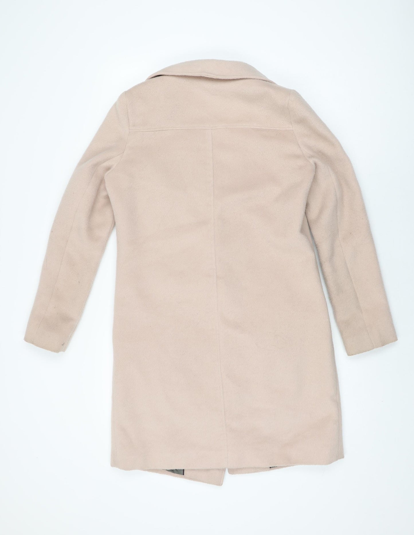 Womens UK Size 8 NEXT Pink Overcoat