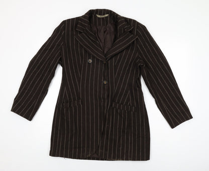 Womens UK Size 12 Miss Selfridge Brown Jacket