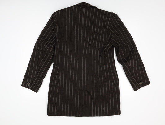 Womens UK Size 12 Miss Selfridge Brown Jacket
