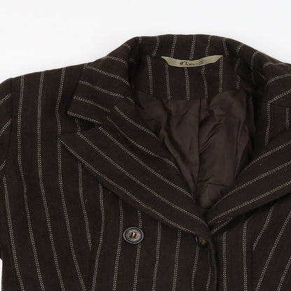 Womens UK Size 12 Miss Selfridge Brown Jacket