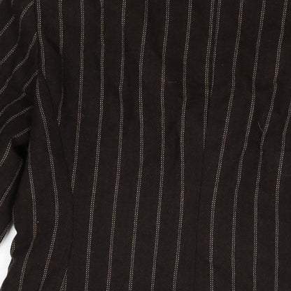 Womens UK Size 12 Miss Selfridge Brown Jacket