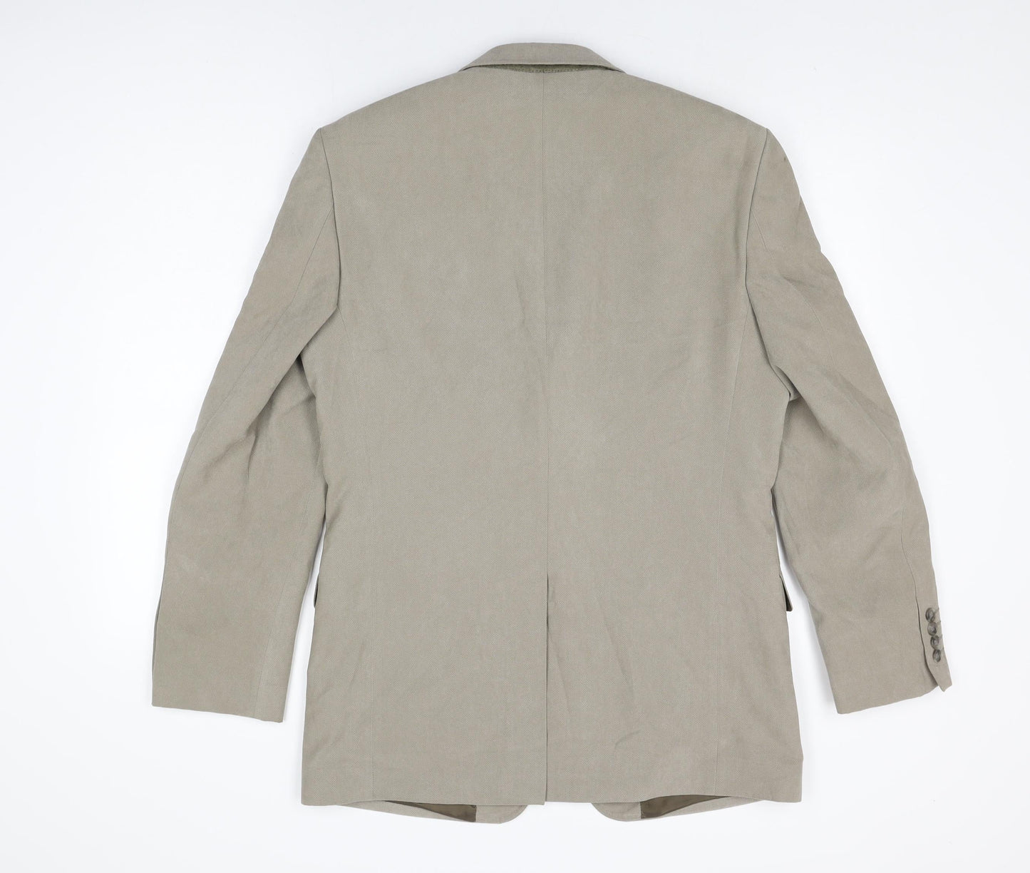 Mens UK Size 38 Marks and Spencer Regular Beige Suit Jacket