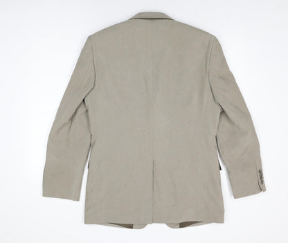 Mens UK Size 38 Marks and Spencer Regular Beige Suit Jacket