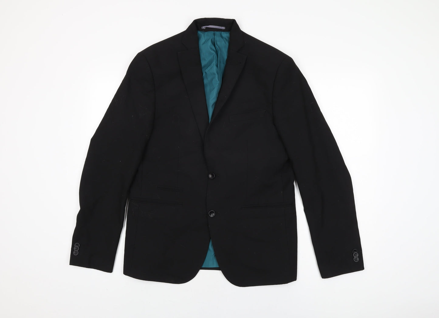Mens UK Size 40 Marks and Spencer Regular Black Suit Jacket