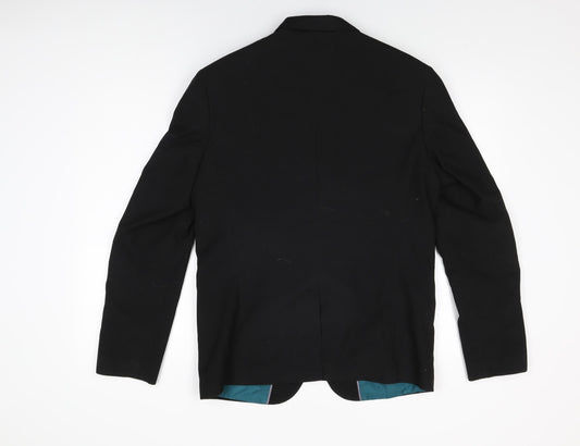 Mens UK Size 40 Marks and Spencer Regular Black Suit Jacket
