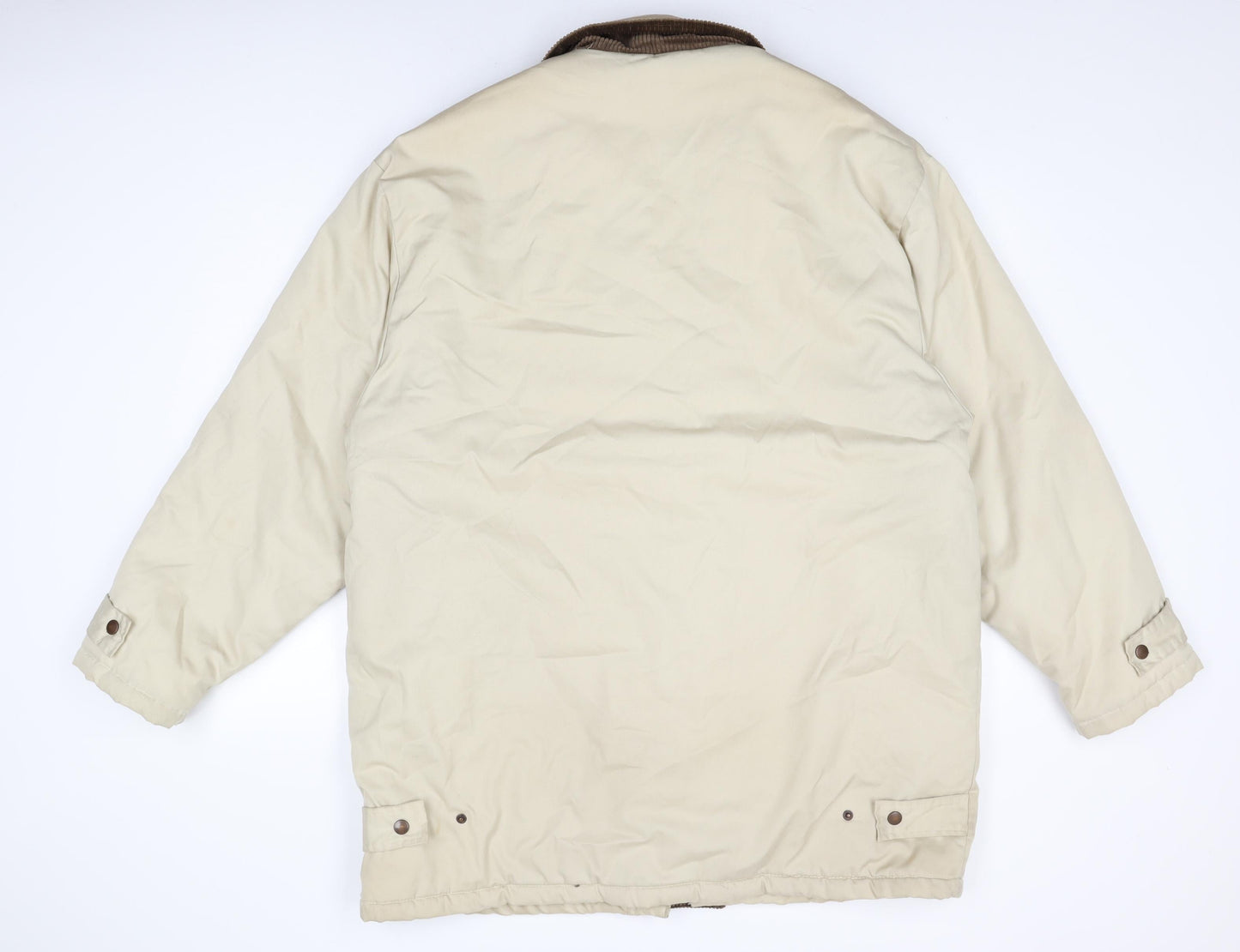 Mens UK Size 44 St Michael Beige Overcoat