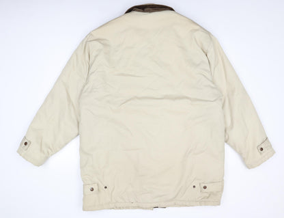Mens UK Size 44 St Michael Beige Overcoat