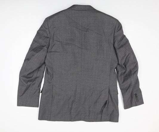 Mens UK Size 40 Marks and Spencer Regular Grey Suit Jacket