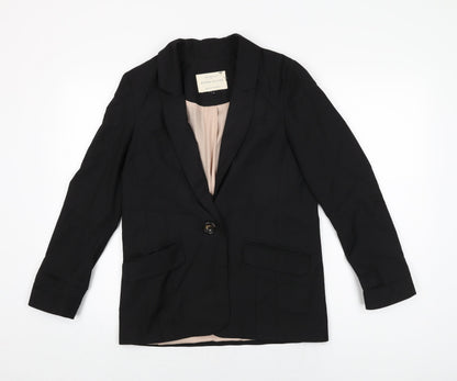 Womens UK Size 6 River Island Black Jacket
