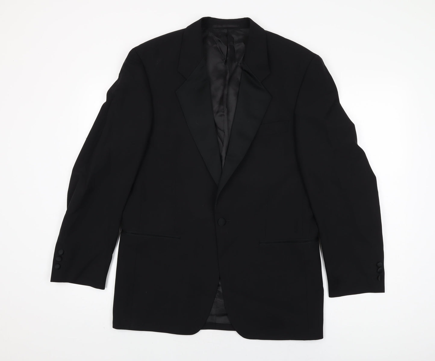 Mens UK Size 36 Hugo James Regular Black Suit Jacket