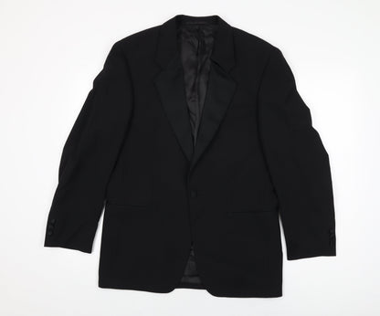 Mens UK Size 36 Hugo James Regular Black Suit Jacket