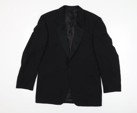 Mens UK Size 36 Hugo James Regular Black Suit Jacket