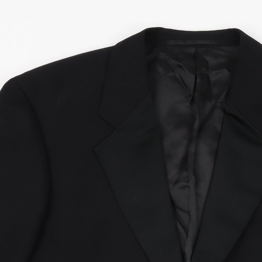 Mens UK Size 36 Hugo James Regular Black Suit Jacket