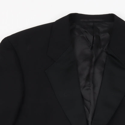 Mens UK Size 36 Hugo James Regular Black Suit Jacket