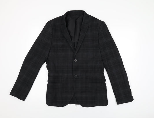 Mens UK Size 38 H&M Regular Black Suit Jacket