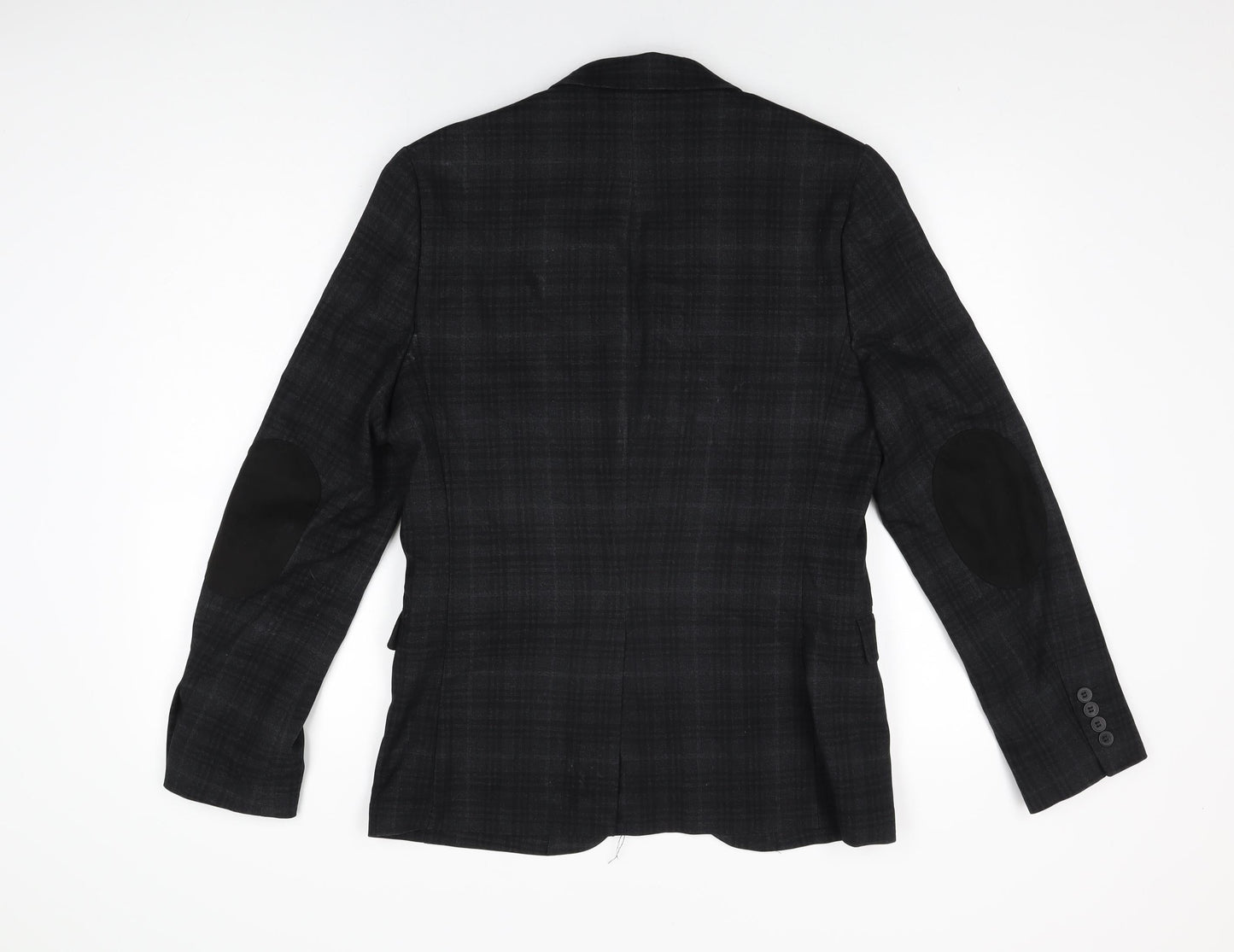 Mens UK Size 38 H&M Regular Black Suit Jacket