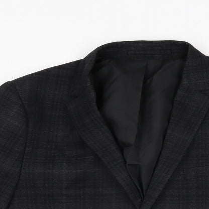Mens UK Size 38 H&M Regular Black Suit Jacket