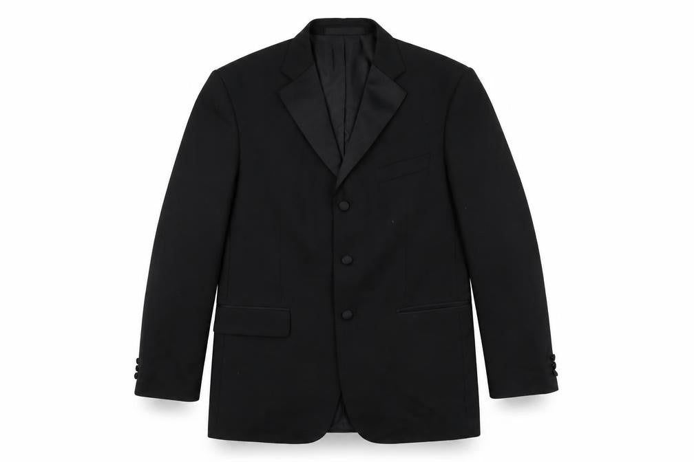 Mens UK Size 40 Marks and Spencer Regular Black Suit Jacket