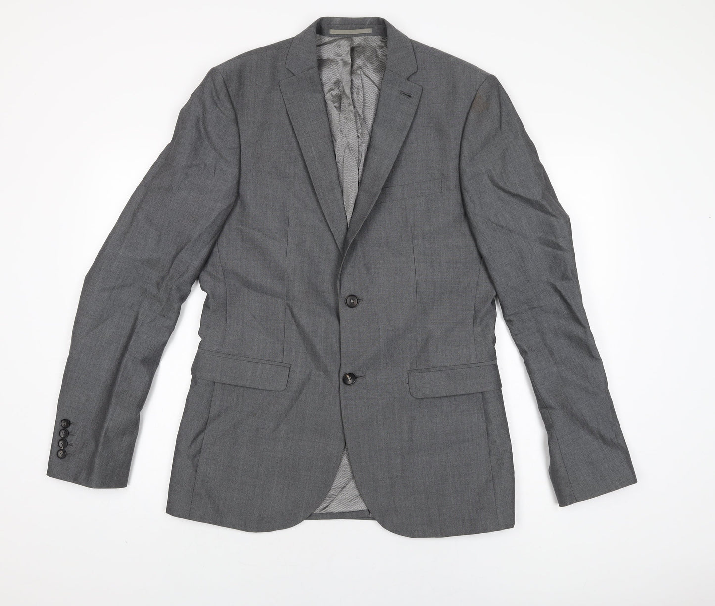 Mens UK Size 40 NEXT Regular Grey Suit Jacket