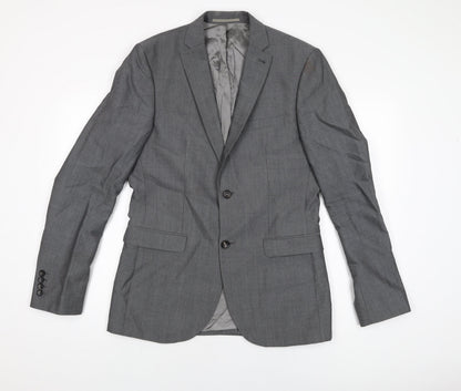 Mens UK Size 40 NEXT Regular Grey Suit Jacket