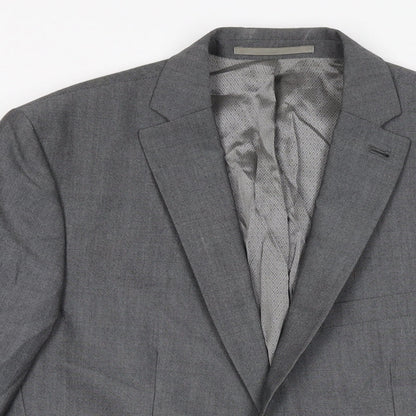 Mens UK Size 40 NEXT Regular Grey Suit Jacket