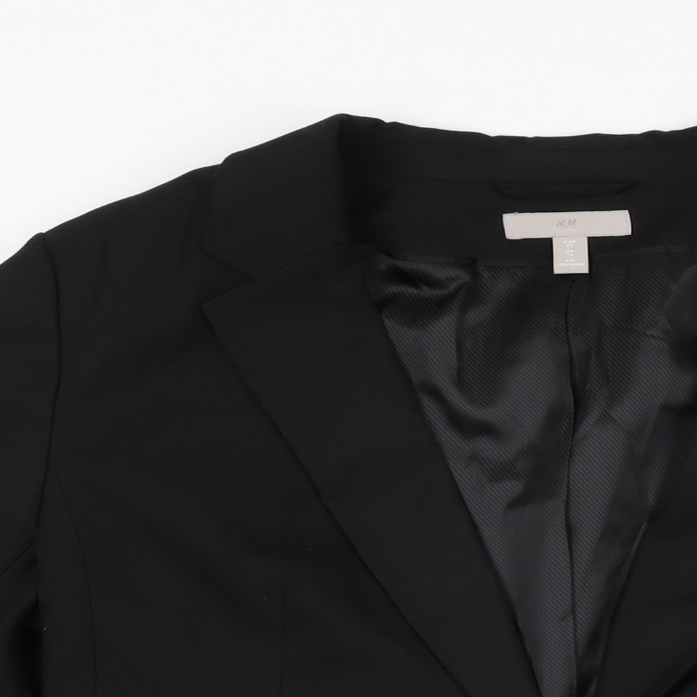 Womens UK Size 16 H&M Black Jacket