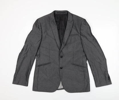 Mens UK Size 38 Marks and Spencer Regular Grey Suit Jacket