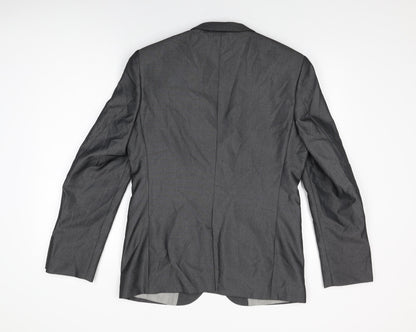 Mens UK Size 38 Marks and Spencer Regular Grey Suit Jacket