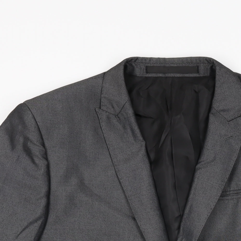 Mens UK Size 38 Marks and Spencer Regular Grey Suit Jacket