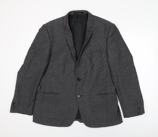 Mens UK Size 44 Red Herring Regular Grey Suit Jacket