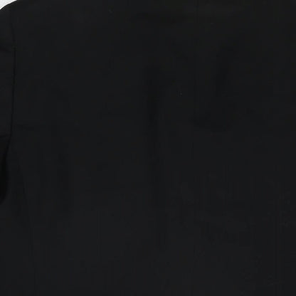 Mens UK Size 40 One Six Five Regular Black Suit Jacket