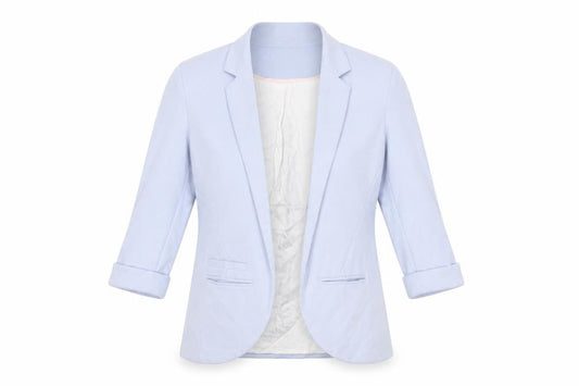 Topshop Womens Blue Jacket Blazer Size 10