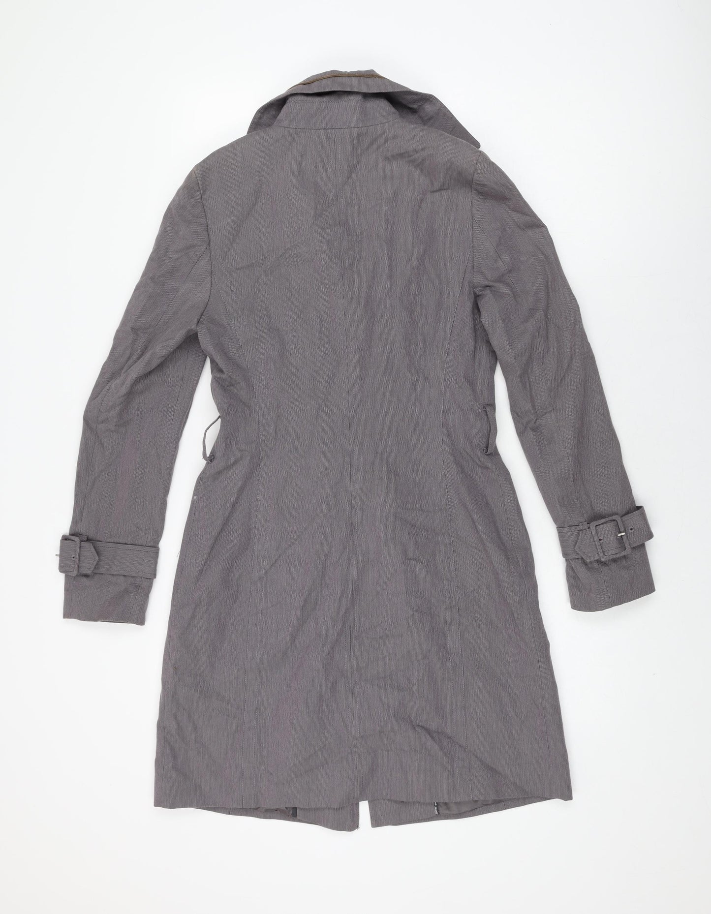 Espirit Womens Purple Overcoat Coat Size 10 Button