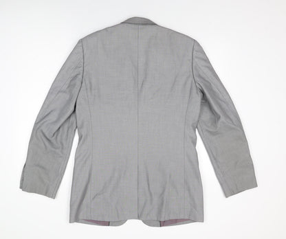 Mens UK Size 40 Butler & Webb Regular Grey Suit Jacket
