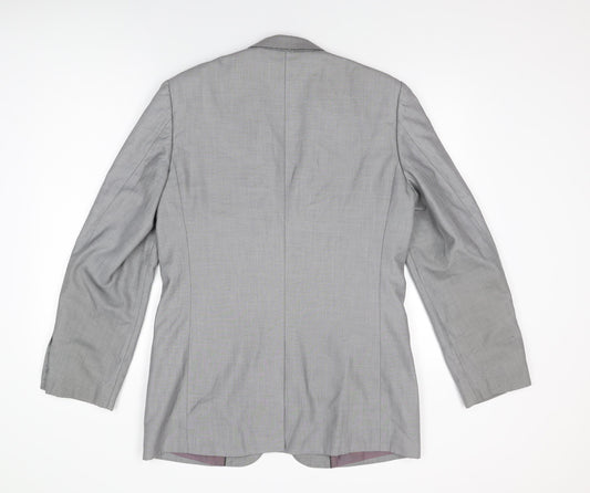 Mens UK Size 40 Butler & Webb Regular Grey Suit Jacket