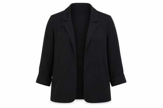 Womens UK Size 10 Oasis Black Jacket