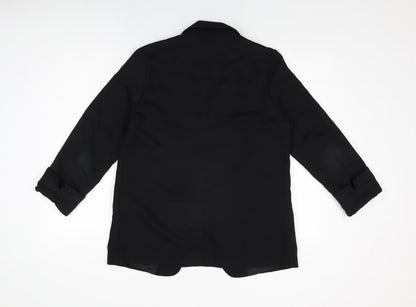 Womens UK Size 10 Oasis Black Jacket