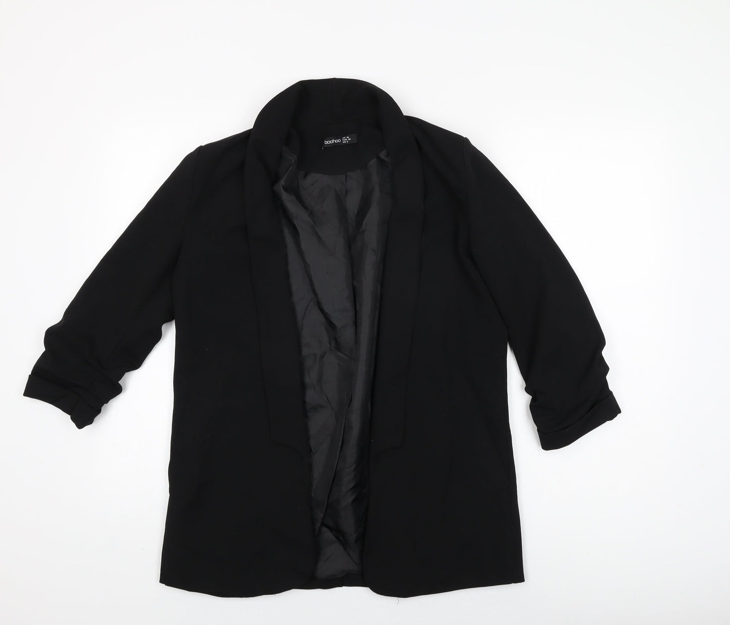 Womens UK Size 10 Boohoo Black Jacket