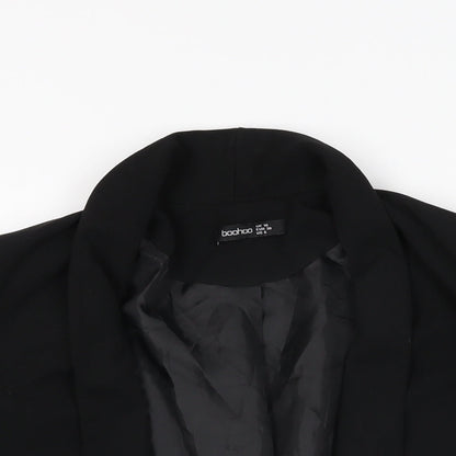 Womens UK Size 10 Boohoo Black Jacket