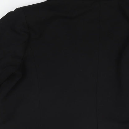 Womens UK Size 10 Boohoo Black Jacket