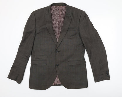 Mens UK Size 40 NEXT Regular Grey Suit Jacket